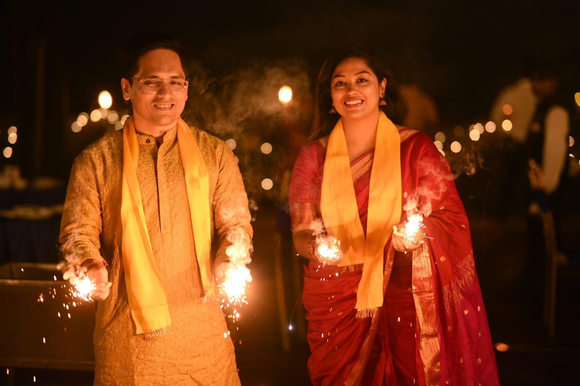 Celebration by the Ganges