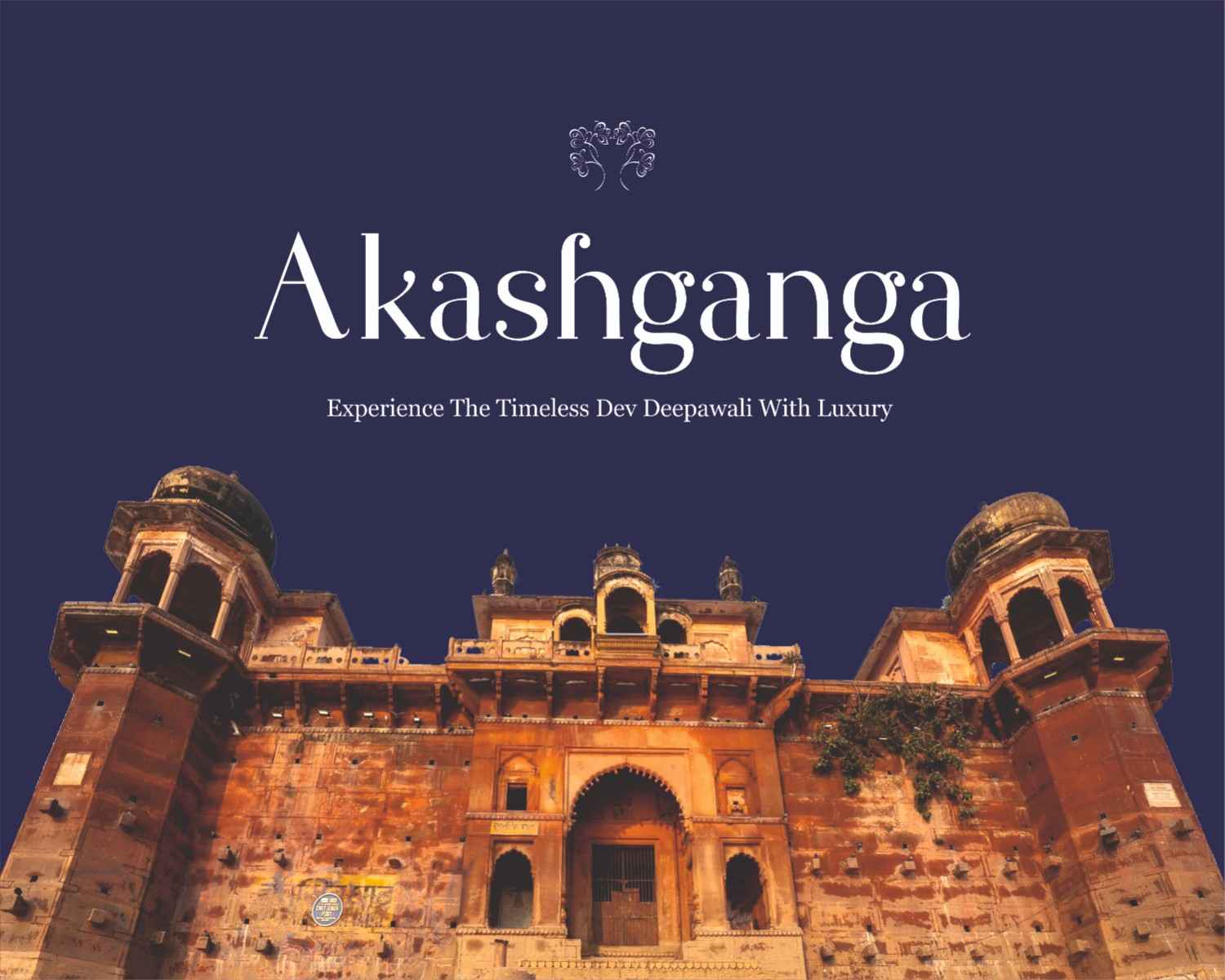 The majestic Chet Singh Fort on the banks of the Ganges in Varanasi